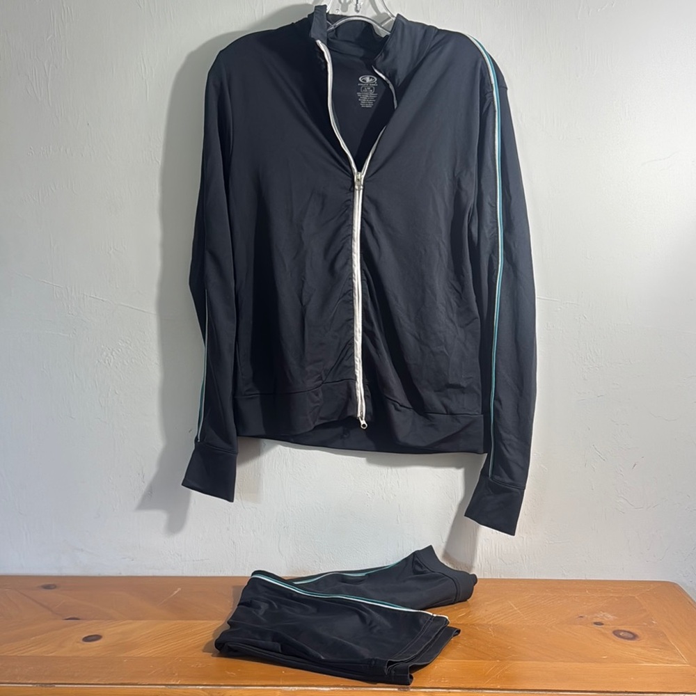 Athletic Works Charcoal Full-Zip Jacket